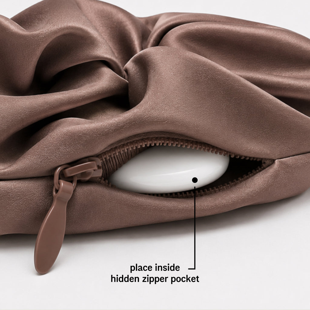HairTag™ Scrunchie: Dune