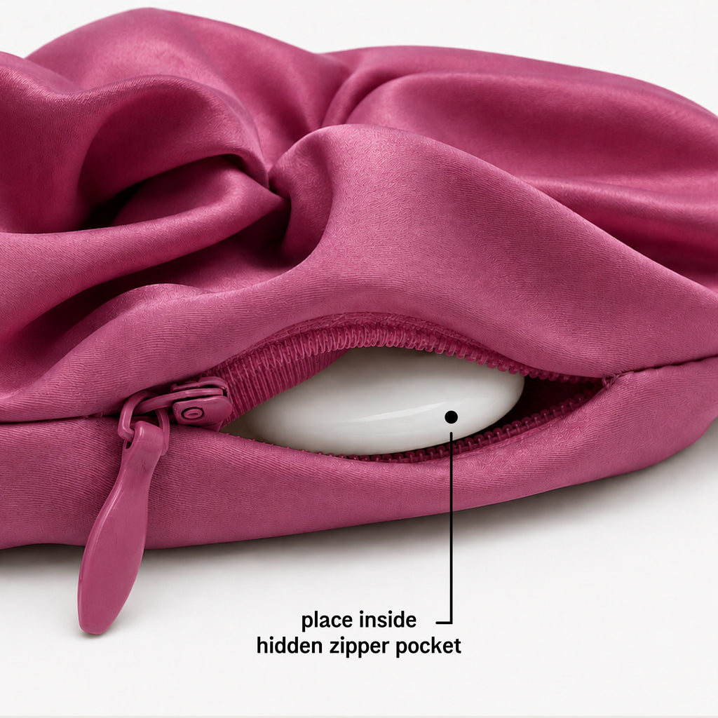 HairTag™ Scrunchie: Wild Petal