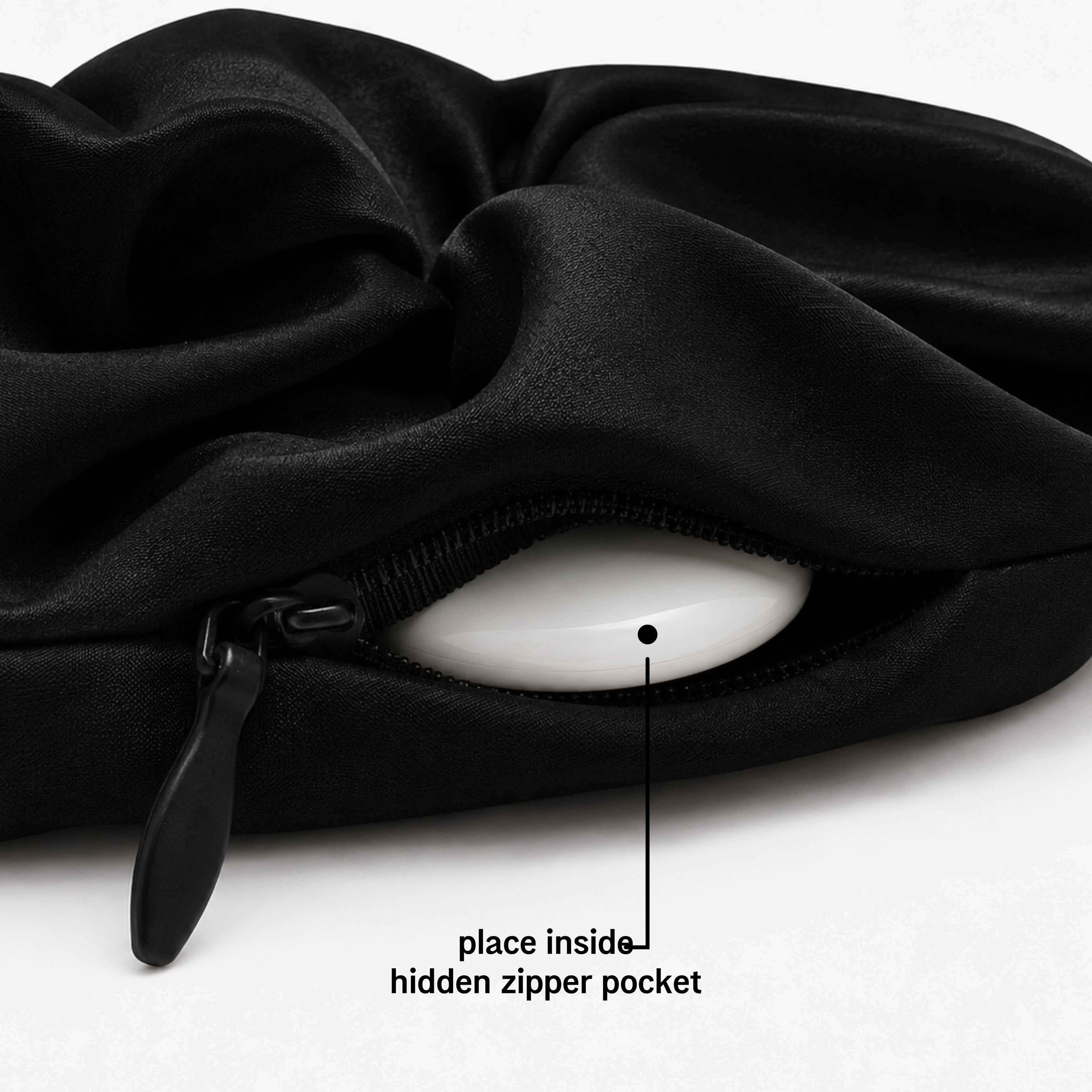 The Original Hairtag™ Scrunchie: Midnight
