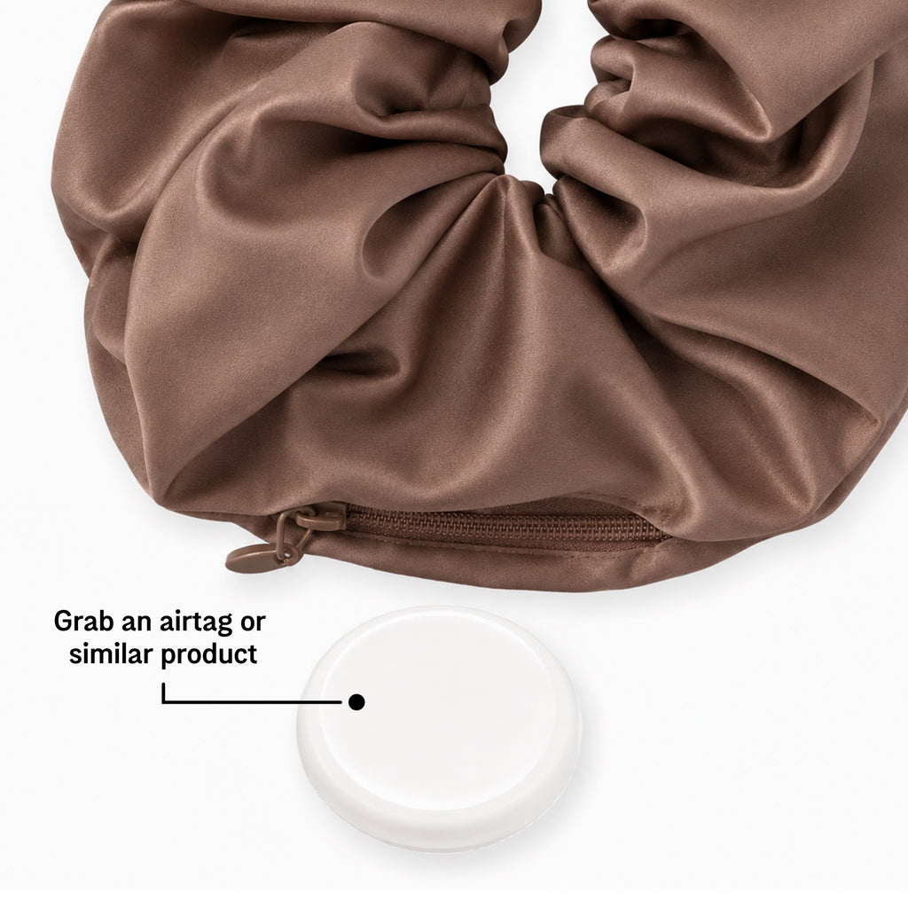 HairTag™ Scrunchie: Dune