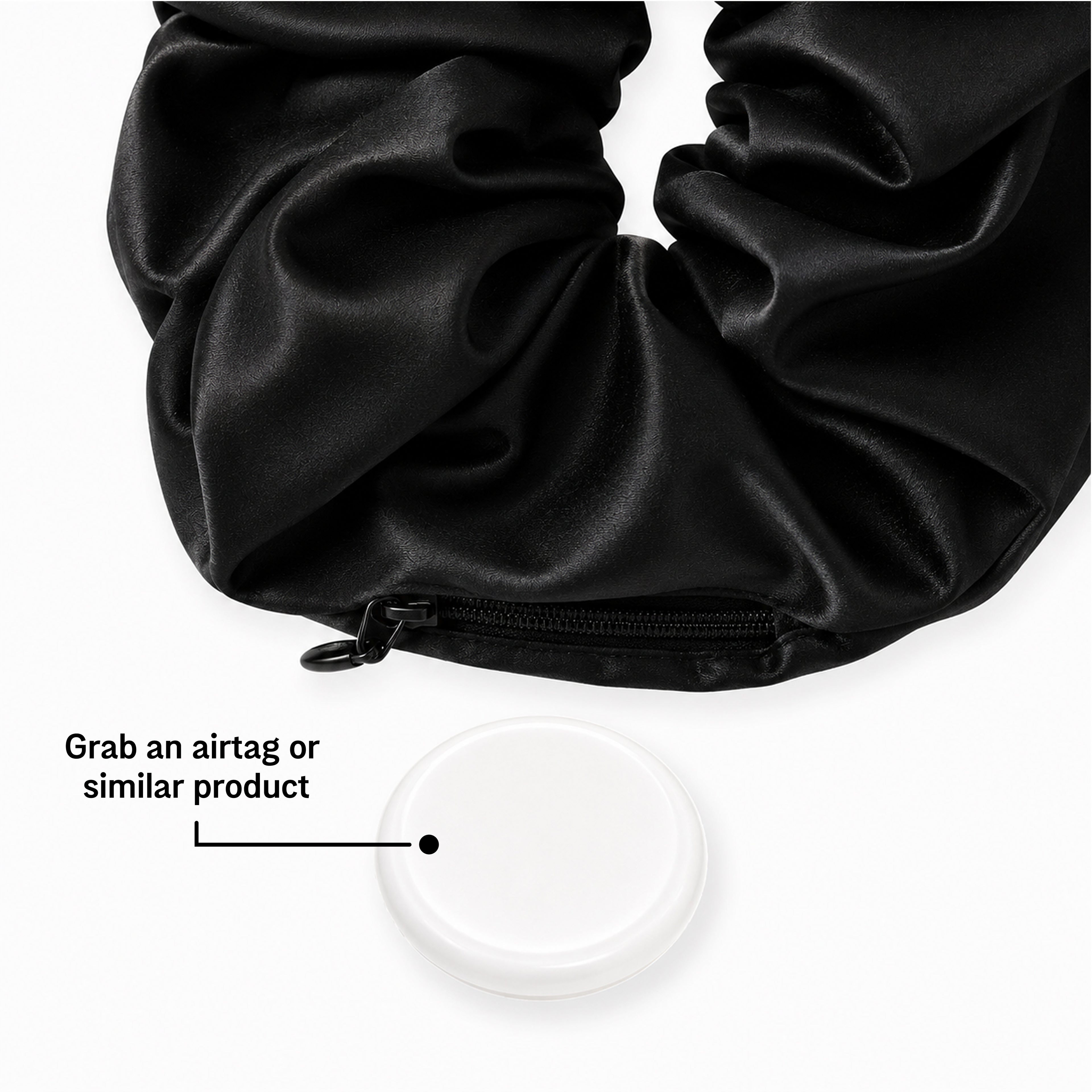 The Original Hairtag™ Scrunchie: Midnight