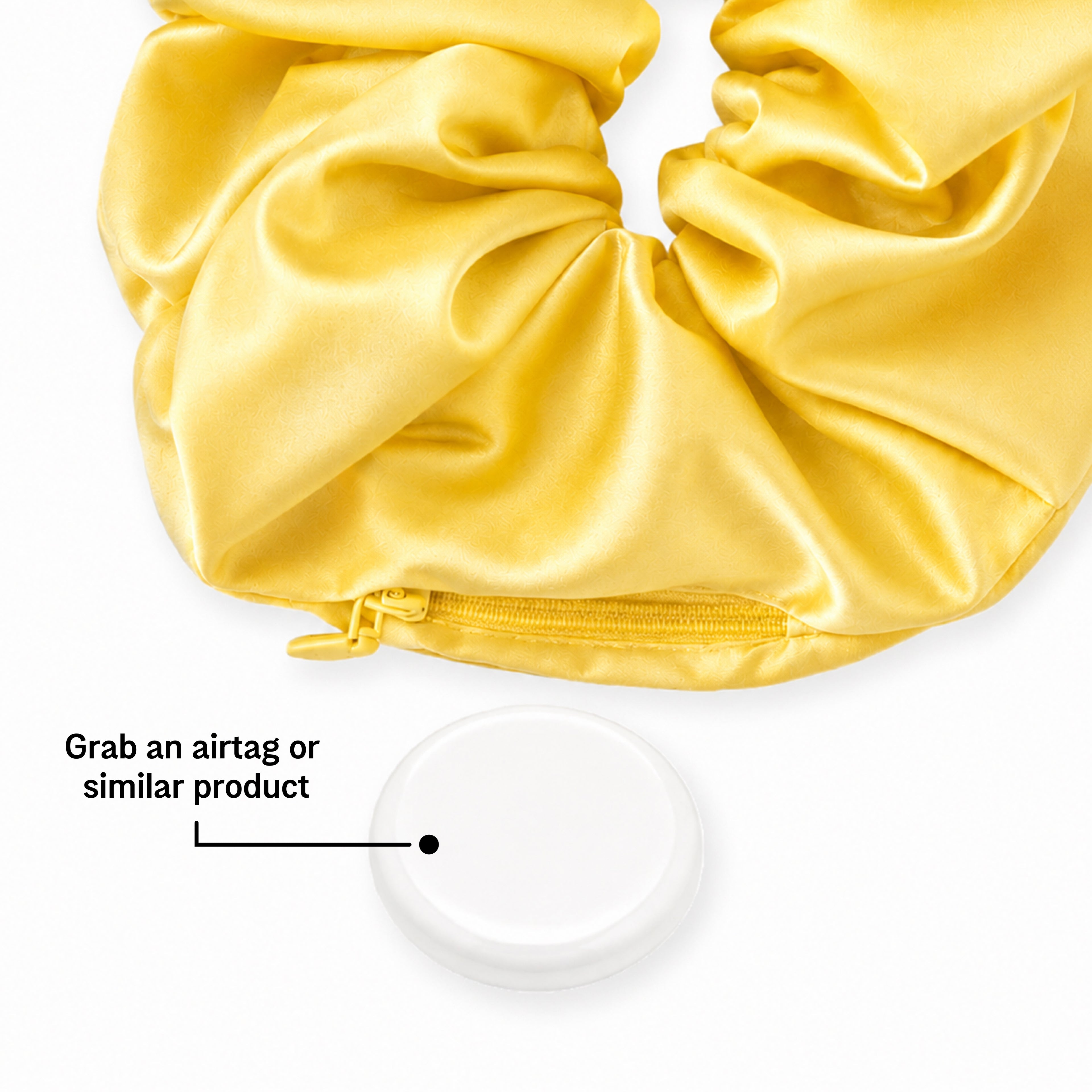 HairTag™ Scrunchie: Wild Sunshine